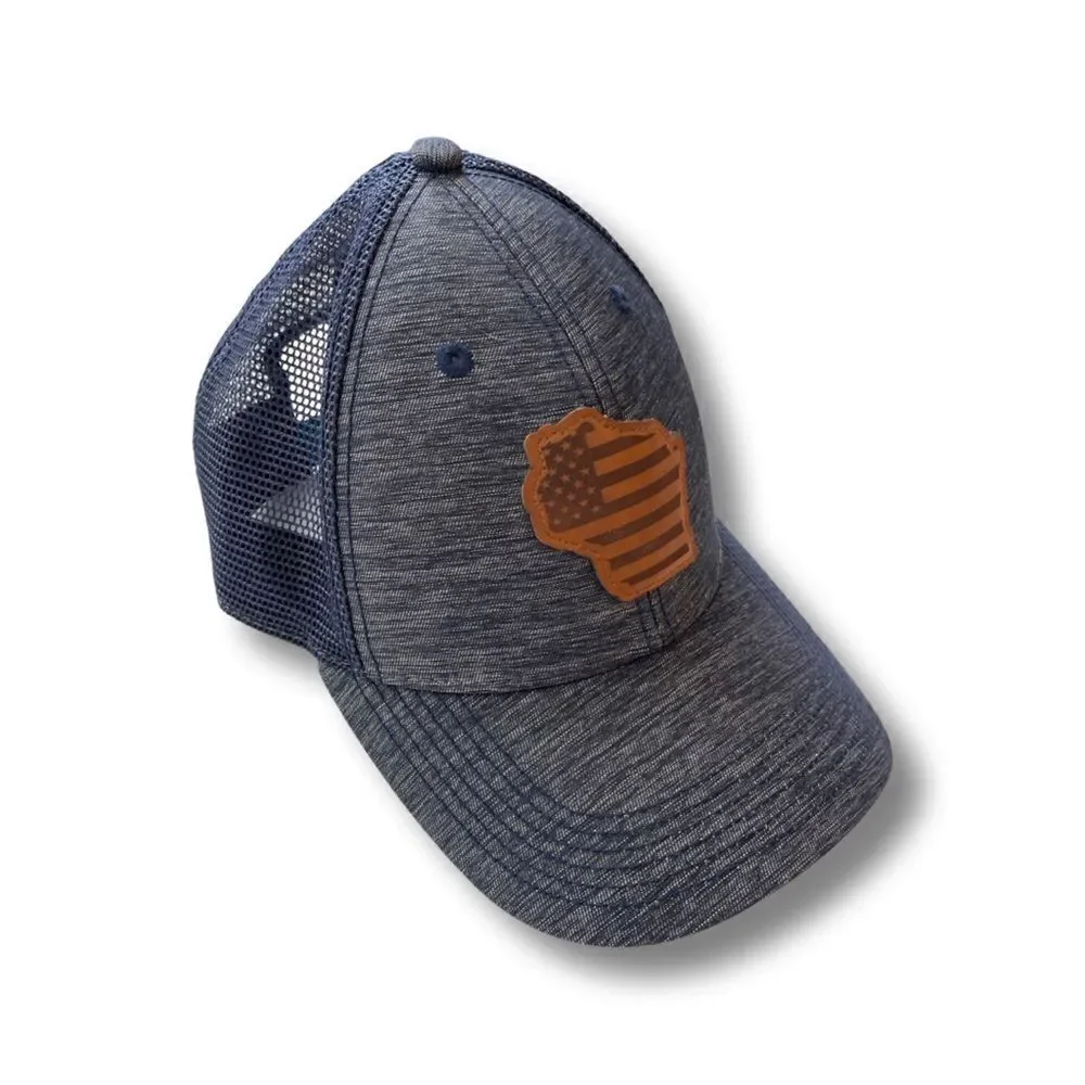 Legacy Adults' Patriotic Favorite State Wisconsin Trucker Hat • OSFM